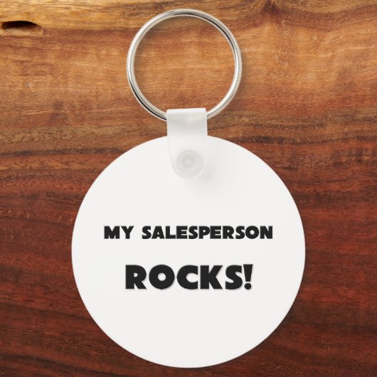 Porte-clés MON Vendeur ROCKS ! (Recto)