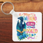 Porte-clés Mon Week-End Est Réservé (Recto)