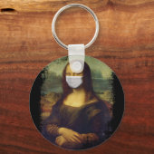 Porte-clés Mona Lisa Avec Masque (Recto)