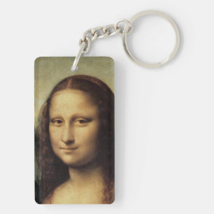 Porte-clés Mona Lisa en détail par Leonardo da Vinci