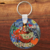 Porte-clés Mona Lisa et crabe (Recto)