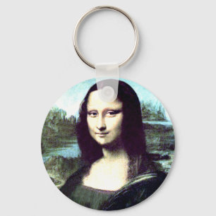 Porte-clés Mona Lisa Grand Porte - clé rond