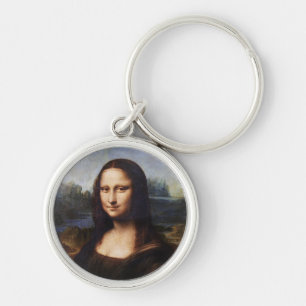 Porte-clés Mona Lisa & Leonardo da Vinci /Italie vintage