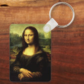 Porte-clés Mona Lisa, peinture célèbre, (Verso)