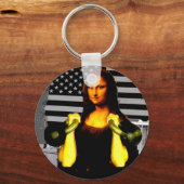 Porte-clés Mona Lisa with KettleBells (Recto)