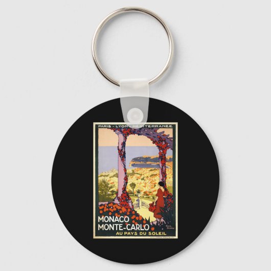 Porte-clés Monaco Monte Carlo (Recto)