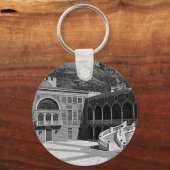 Porte-clés Monaco palace courtyard (Recto)