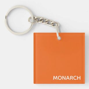 Porte-clés Monarch butterfly orange color name