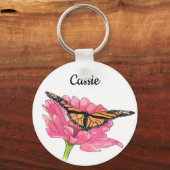 Porte-clés Monarch et Zinnia Porte - clé (Recto)