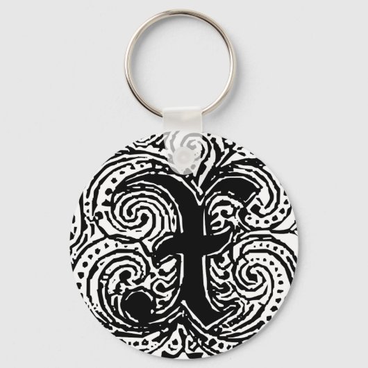 Porte-clés Monarchie "X" (Recto)