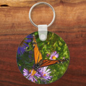 Porte-clés monarque aux fleurs (Recto)