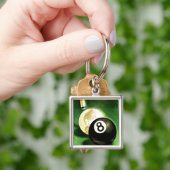 Porte-clés Monde comme boule de réplique (main)