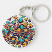 Porte-clés Monde des oiseaux (Dos)