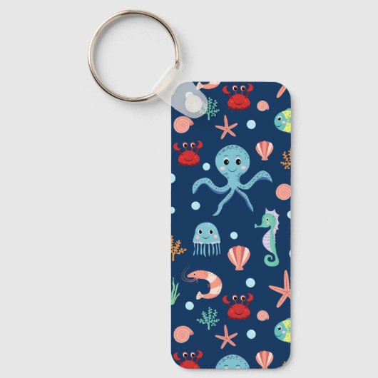 Porte-clés Monde marin (Recto)
