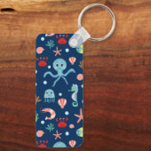 Porte-clés Monde marin (Verso)