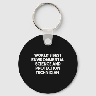 Porte-clés Monde Meilleur Science Et Protection De l'environn