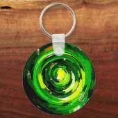 Porte-clés Monde Vert (Verso)