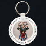 Porte-clés Mondes Meilleur grand-père Funny Photo Fête des pè<br><div class="desc">Ce porte - clé adorable ferait un cadeau génial pour votre grand-père en fête des pères ! Ajoutez facilement votre photo en cliquant sur l'option "personnaliser ce modèle". Vous pouvez également modifier le texte, la police, la taille et la couleur de la lettre. Si vous avez des questions concernant la...</div>