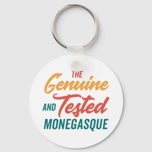 Porte-clés Monégasque authentique et testé (Recto)