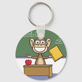 Porte-clés Moneky Teacher