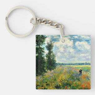 Porte-clés Monet - Champ de pavot, Argenteuil
