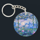 Porte-clés Monet : Lys d'eau 1919<br><div class="desc">Monet : Water Lilies 1919 Illustration de Claude Monet sur l'impressionnisme français.</div>