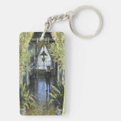 Porte-clés Monet - Un coin de l'appartement (Dos)