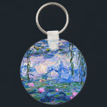 Porte-clés Monet : Water Lys 1919, célèbre peinture,<br><div class="desc">Claude Monet : Water Lilies,  1919,  beau tableau d'art</div>