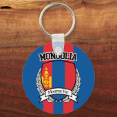 Porte-clés Mongolie (Recto)