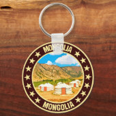 Porte-clés Mongolie (Verso)