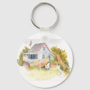 Porte-clés Monhegan Cottage J Kilburn