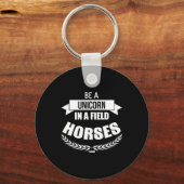 Porte-clés Monicorne cheval créatures mythiques Pony Unicorn (Recto)