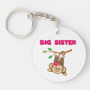Porte-clés Monkey Big Sister