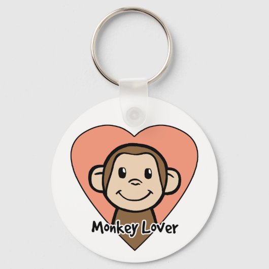 Porte-clés Monkey Lover (Recto)