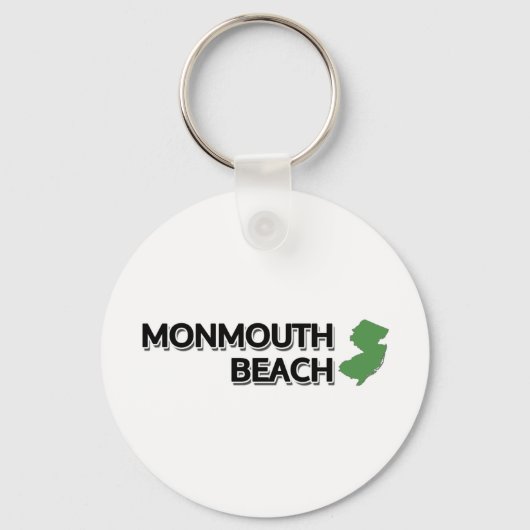 Porte-clés Monmouth Beach, New Jersey (Recto)