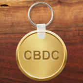 Porte-clés Monnaie centrale CBDC (Verso)