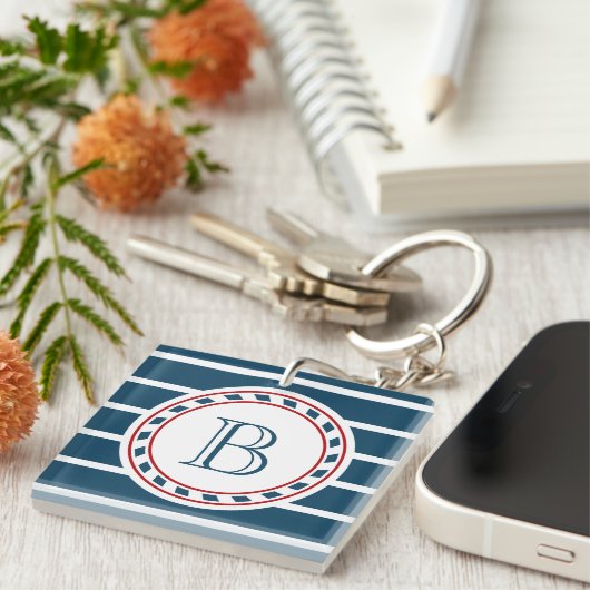 Porte-clés Monogram design (Devant Droit)
