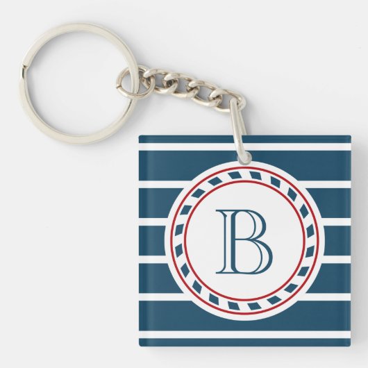 Porte-clés Monogram design (Devant)