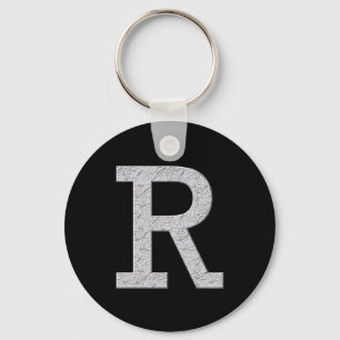 Porte-clés Monogram Letter R