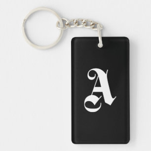 Porte-clés Monogramme "A