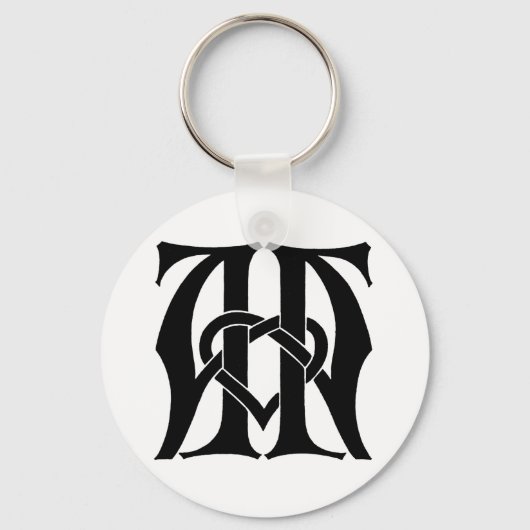 Porte-clés Monogramme AA (Recto)