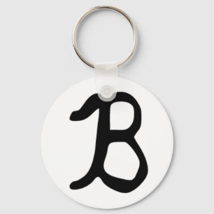 Porte-clés monogramme B
