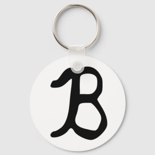 Porte-clés monogramme B (Recto)