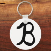 Porte-clés monogramme B (Recto)