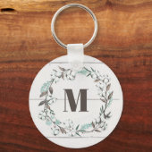 Porte-clés Monogramme | Béni VII | Restons à la maison (Recto)