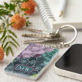 Porte-clés Monogramme | Bonheur des Plantes | Grow Harvest Lo (Devant droit)