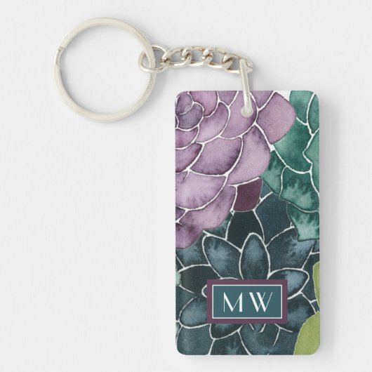Porte-clés Monogramme | Bonheur des Plantes | Grow Harvest Lo (Devant)