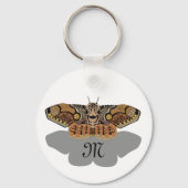 Porte-clés Monogramme Brahmin Moth (Recto)