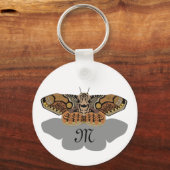 Porte-clés Monogramme Brahmin Moth (Recto)