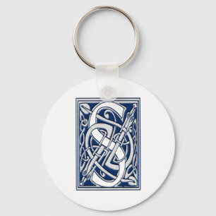 Porte-clés Monogramme Celtique S
